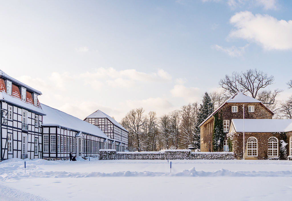 Gräflicher Park im Schnee