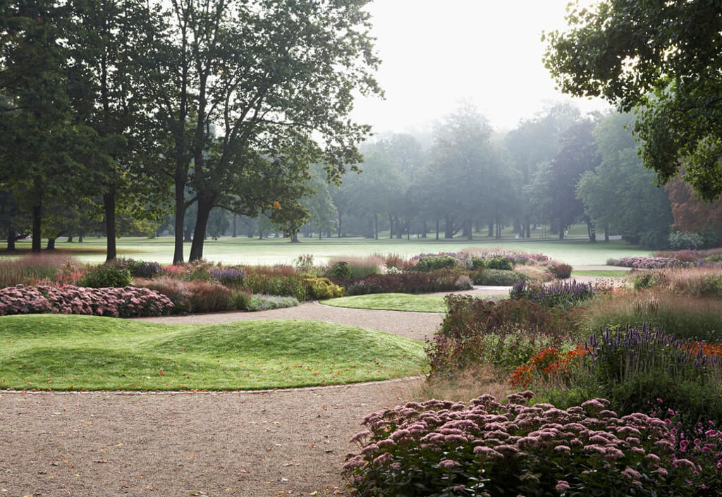 Park mit Stauden von Parkdesigner Piet Oudolf