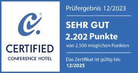 Auszeichnung Certified Conference Hotel