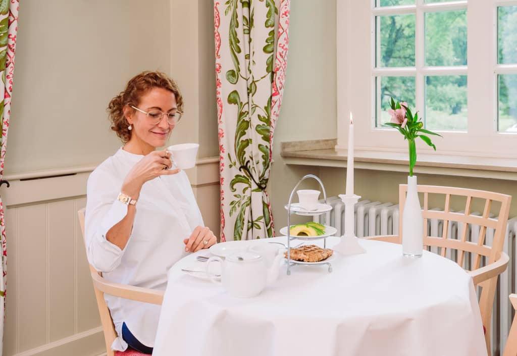 Speisezimmer bei Fastenkur im Gräflichen Park